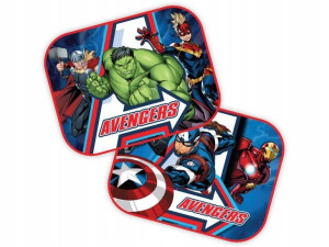 Zasłonki przeciwsłoneczne 44x35 cm Avengers 2szt.
