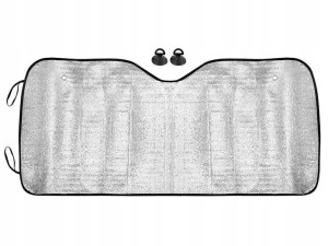 Osłona na szybę szronowa 60x130cm z przyssawkami