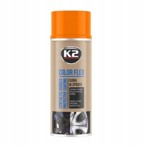 K2 Color Flex Guma W Sprayu Pomarańczowy 400ml