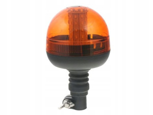 Lampa Błyskowa Pomarańczowa Na Trzpień Led 12/24v