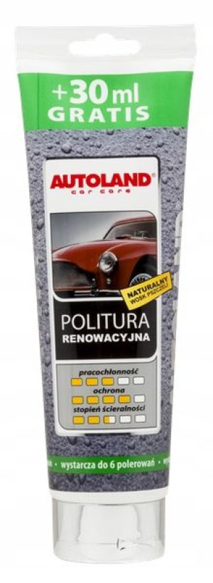 Autoland Politura Renowacyjna 280ml 6 Polerowań