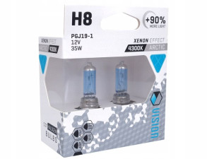 Żarówki Vision Arctic White H8 12v 35w +90%
