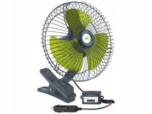 Wiatrak Wentylator Samochodowy Obrotowy Klips 24v