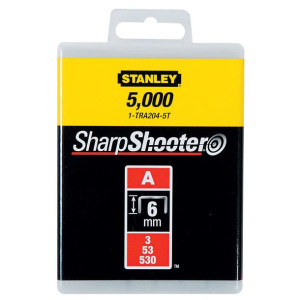 TRA206T1 Zszywka typ A, 3/53/530, 10 mm, 1000 sztuk, Stanley 1-TRA206T