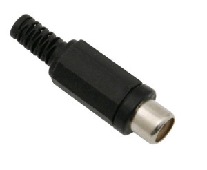 Gniazdo RCA CHINCH plastik (4szt)