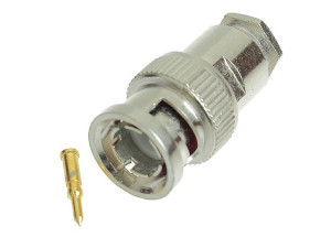 Wtyk BNC skręcany RG6 75 Ohm