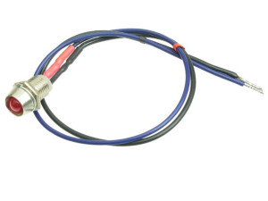 Kontrolka LED 12V  czerwona