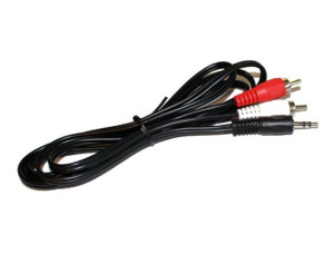 Kabel JACK 3,5 - 2xRCA AUX  (1,5m)