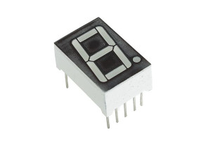 LED 7-seg anoda niebieski14,22mm