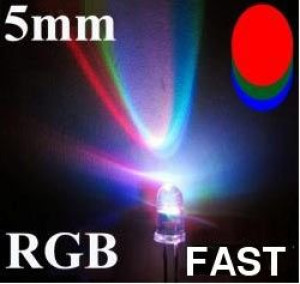 Dioda RGB szybko zmieniajaca -(2SZT) /587