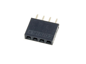 Piny goldpin 1x4 gniazdo proste 10szt