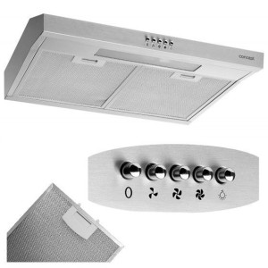 Okap Podszafkowy 60 cm 136m3 CONCEPT INOX