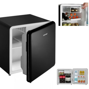 Mini Bar 47l Elegancka RETRO Lodówka CONCEPT Czarna