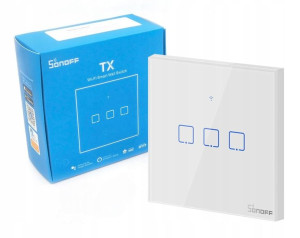 Sonoff TX T1 3C Dotykowy 3 kanałowy WiFi RF 433Mhz