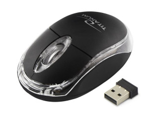 TM120K Mysz bezprzewodowa 2.4GHz 3D  optyczna USB Condor czarna