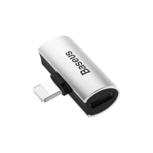 Baseus adapter audio/HF z iPhone Lightning 8-pin na 2x do iPhone Lightning