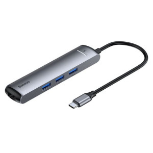 Baseus HUB adapter przejściówka Typ C na 3x USB3.0/HDMI/Typ C Power Deliver