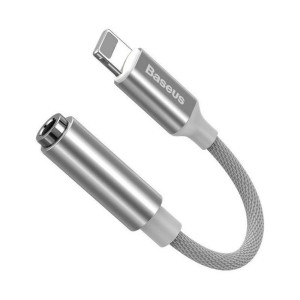 Baseus adapter audio/HF z iPhone Lightning 8-pin na Jack 3,5mm żeński CALL3