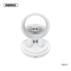 Remax słuchawki bezprzewodowe/bluetooth TWS-9 ze stacją dokującą i lusterki