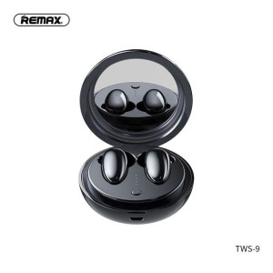 Remax słuchawki bezprzewodowe/bluetooth TWS-9 ze stacją dokującą i lusterki
