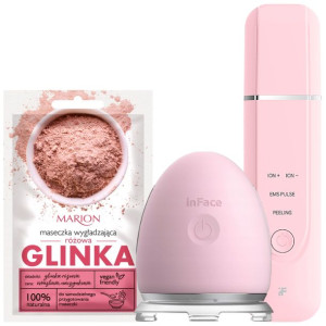 inFace Zestaw PEELING + inFace ION ABSORBCJA JONÓW + GLINKA RÓŻ