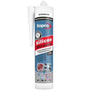 Sopro Silikon Sanitarny Bezbarwny 310ml 1szt/opak