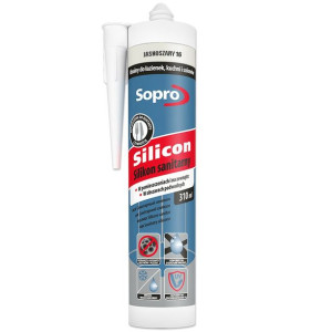 Sopro Silikon Sanitarny Jasnoszary 310ml 1szt/opak