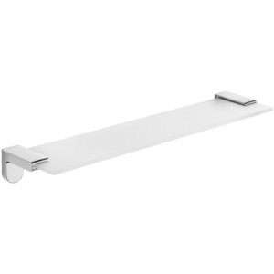 Mexen Lea wisząca półka szklana, chrom - 7026037-00
