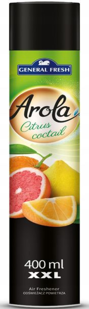 GENERAL odświeżacz SPRAY XXL CITRUS COCTAIL 400ml