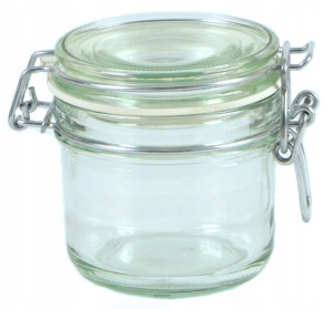 SŁOIK HERMETYCZNY 200 ml na klips 4 sztuki