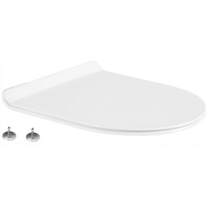 Mexen deska wolnoopadająca slim, duroplast, biała - 39010100