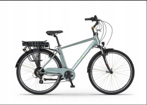 Rower elektryczny EcoBike Traffic Dark Green 13Ah