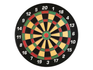 Magnetyczny Dart Rzutki Tarcza 6 Rzutek 40cm