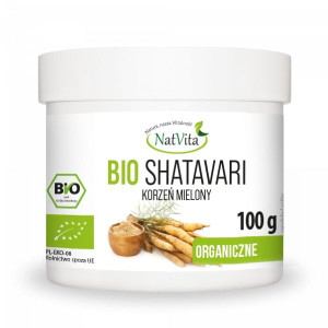 Shatavari Bio mielone 100g NatVita