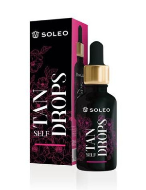 Soleo Self Tanning Drops Krople Samoopalające Butelka 20ml