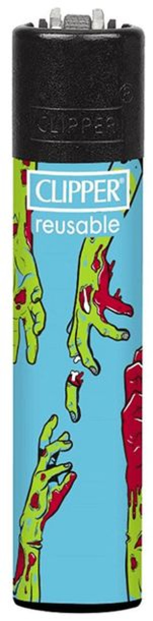 Zapalniczka Clipper wzór HAND TO HAND