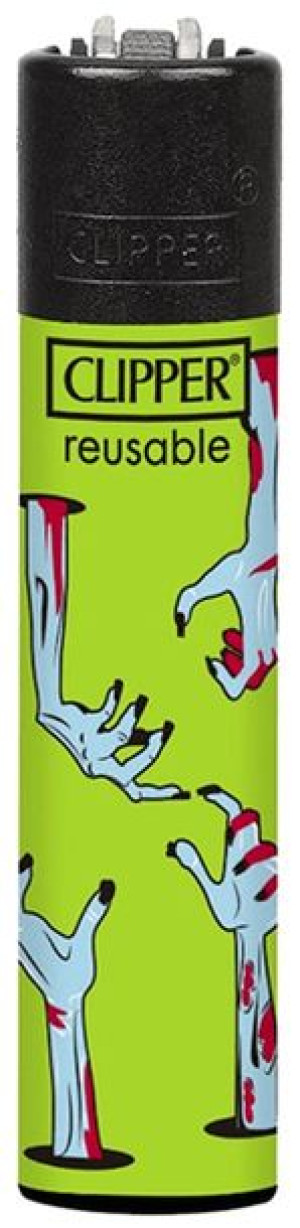 Zapalniczka Clipper wzór HAND TO HAND