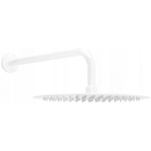 Mexen Slim deszczownica 25 cm z ramieniem prysznicowym, biała - 79225211-20