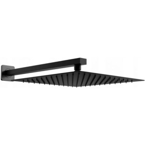 Mexen Slim deszczownica 30 x 30 cm z ramieniem prysznicowym, czarna