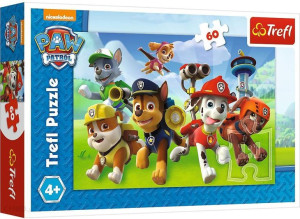 Trefl: Puzzle 60el. - Psi Patrol: Gotowi do akcji