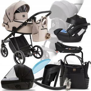 Wózek Adamex 4w1 Porto Ps-18 I Cybex Aton + Baza