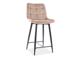 Półhoker CHIC H-2 VELVET beżowy, Signal