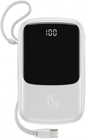 Baseus Power Bank Qpow z kablem USB-C 10000mAh