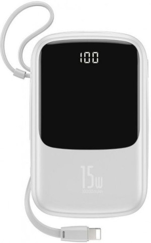Baseus Power Bank Qpow z kablem Lightning 10000mAh