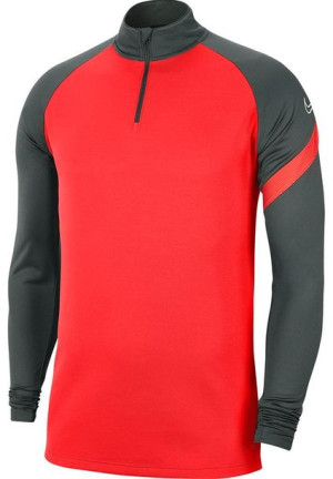 Bluza męska Nike Dry Academy Dril Top czerwono-szara BV6916 635