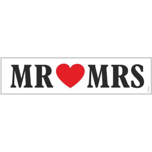 Tablica rejestracyjna "Mr Mrs"