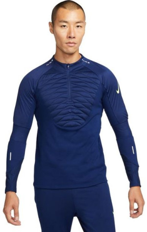 Bluza męska Nike NK Therma-Fit Strike Drill Top Winter Warrior granatowa DC