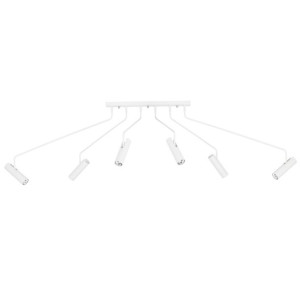 Sufitowa lampa nowoczesna Eye 6492 ruchome tuby nad stół białe