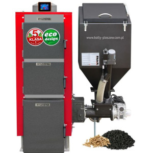 Kocioł c.o. 10kW ogrzewa 40-80m2 PEL-EKO-5 ( TECHNIX-PEL ) z podajnikiem na