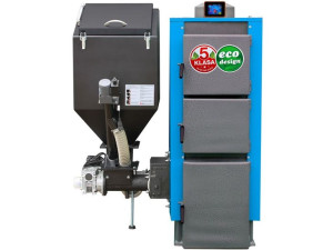 Kocioł co 15kW z podajnikiem na pellet drzewny i ekogroszek PEL-EKO-5 sv200
